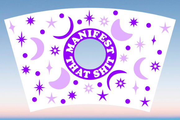 Manifest Boho Moon: Graphics & Print Templates