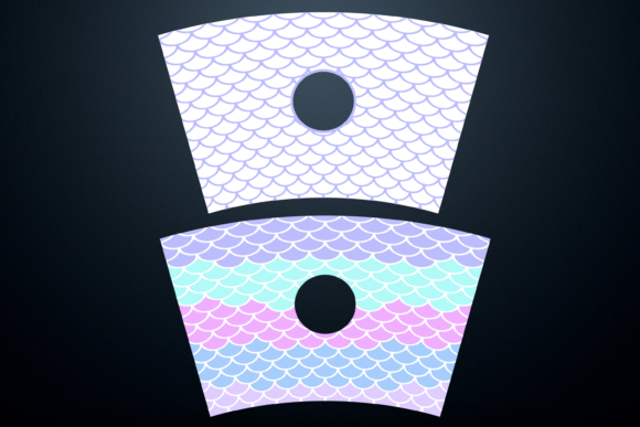 Mermaid Scales Summer Cup: Graphics & Print Templates