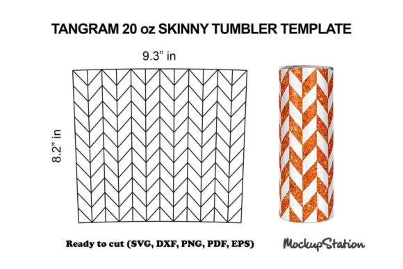 Tangram 20oz Tumbler SVG: A Graphics Pick for Crafts