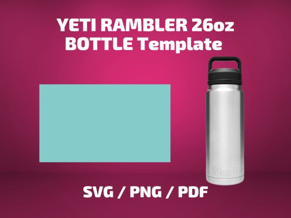 Tumbler Template 26 Oz Yeti RAMBLER Graphics