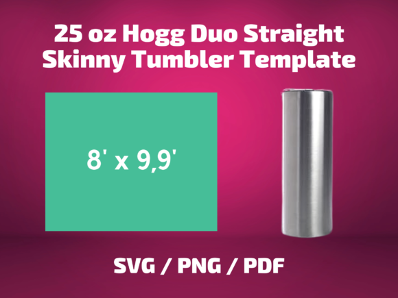 Tumbler Template Hogg 25 Oz DUO: Graphics & Print Review