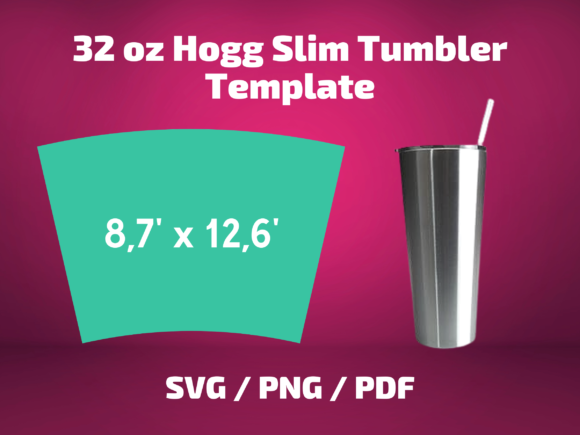 Tumbler Template Hogg 32 Oz Slim Graphics & Print Review