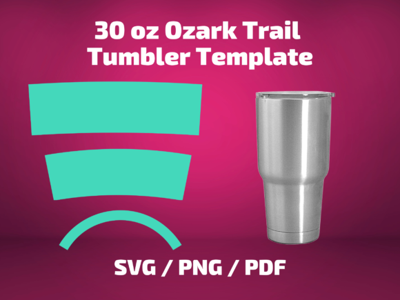Tumbler Template Ozark Trail 30 Oz Graphics & Print