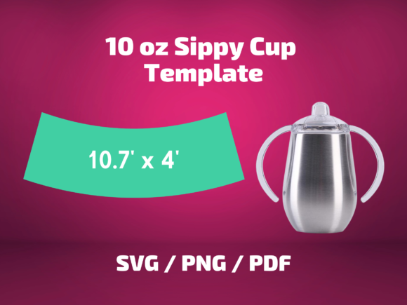 Tumbler Template Sippy Cup 10 Oz: Graphics & Print Review