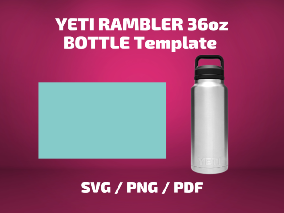 Tumbler Template YETI RAMBLER 36 BOTTLE Review